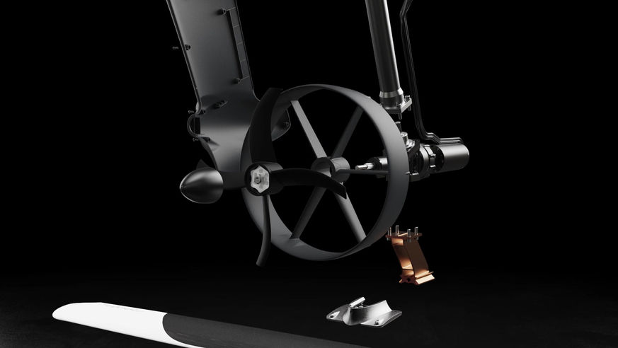 Manta5  |  Hydrofoil Bike SL3 Exploded View